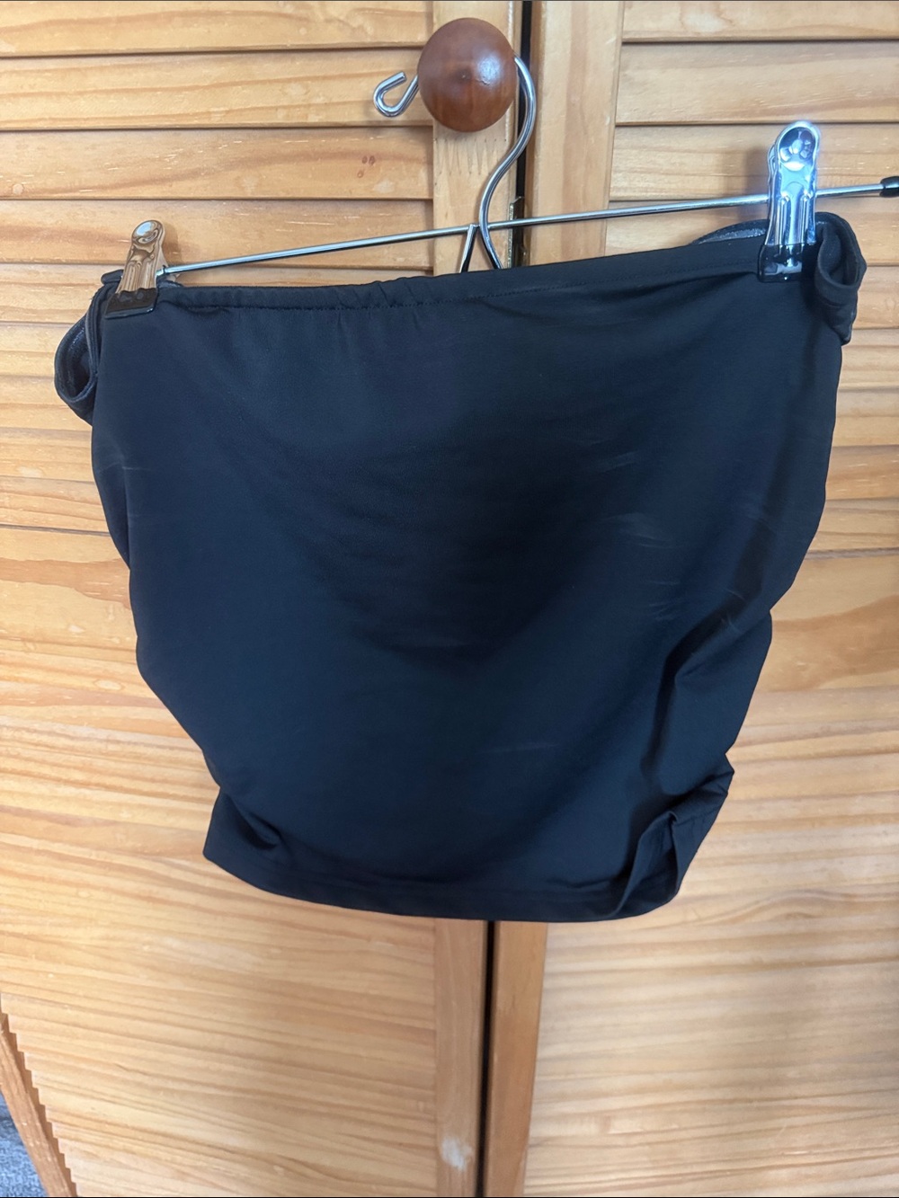 Black Women's Strapless tube top